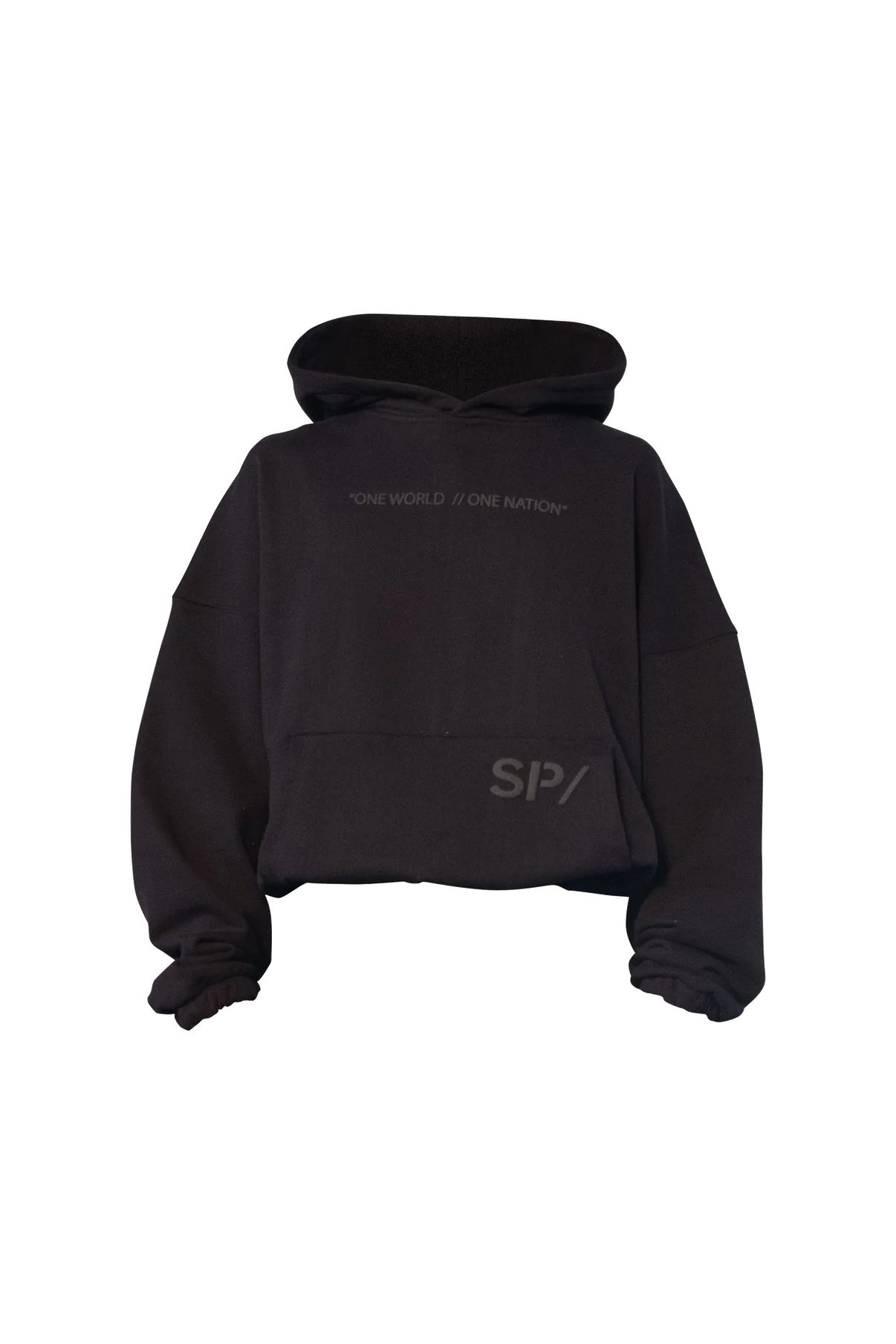 SP/ CROPPED HOODIE